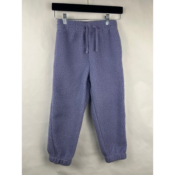 Finger In The Nose Connie Sweatpants Lavender Fleece Lined Kids 8/9 Cozy - Picture 2 of 15
